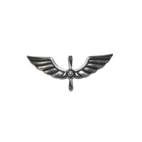 Значок "Wings" на тулью металлический